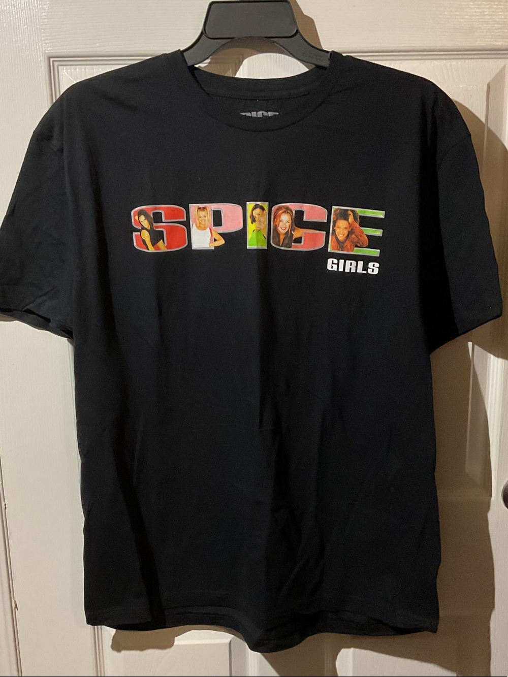 Spice Girls Black Logo Graphic Short-Sleeve Tee